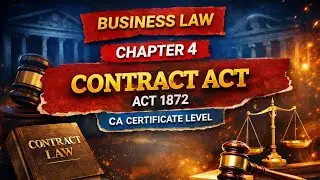 chapter 4  contract act ca certificate level Business law Shubra Paul FCA