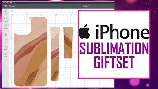 How To Make Sublimation iPhone Case and Apple Watch Band