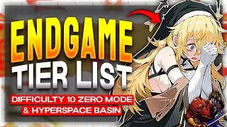 [Chaos Zero Nightmare] Endgame Tier List update for Endgame Difficulty 10 Zero Mode and Hyperspace