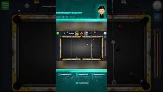impressive trickshot in las vegas 8 ball Pool#gamingwithk #8ballpool #trickshot
