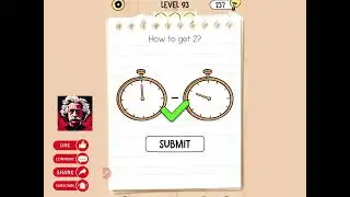 Brain test 5 level 93 Full Guide Walkthrough Solution