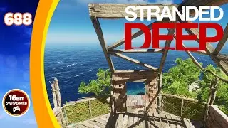 Building A House Roof With Added Tower - Stranded Deep (688)