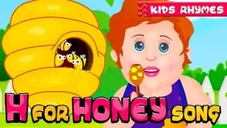 H for Honey Song For Kids | Alphabetic Tree | English Nursery Rhymes for kids | Kids rhymes HD