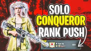 😍 Ace To Conqueror Rank Push Live🔥#battlegroundindia #soloconquerorliverankpush #bgmi #pubgmobile