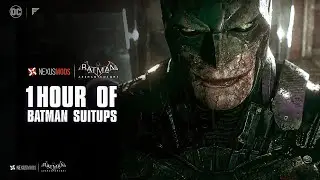 1 Hour of Batman Mods Suitups | Batman: Arkham Knight