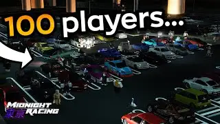 *Встреча 100 игроков* в Midnight Racing: Tokyo!