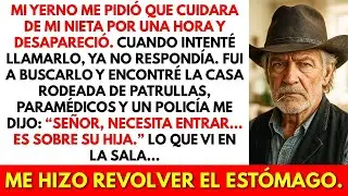Mi yerno me pidió cuidar a mi nieta y desapareció  Cuando llegué a su casa… lo que vi en