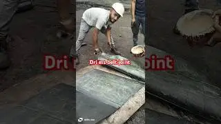 Conveyor belt joint #ytshorts #shortsfeed #youtubeshorts #belt #conveyor #viralshorts #shorts (IMG)