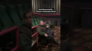 C&rsquo;mon, movie theater&rsquo;s closed caption device is not that bad! 🤣 #deaf #movie #accessible