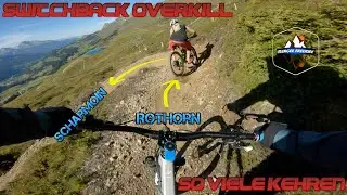 Bikepark Lenzerheide I Rothorngipfel nach Scharmoin über Panoramaweg I 900 Höhenmeter und 10.4km !!