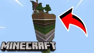 VOLTEI PARA O MAPA APENAS UMA CHUNK MAS DESTA VEZ NO MINECRAFT BEDROCK!