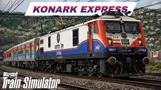 2025 CAB MODIFICATION CONTEST WINNER #37364 LGD WAP-7 HAULING 11019 KONARK EXPRESS | LIVE MSTS/OR