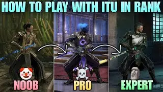 How to Play Like Expert with ITU in Rank 🤔🔥| Best Talent for ITU in Leaderboard 👽🛸| Shadow Fight 4