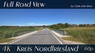 Risum-Lindholm - Leck, Schleswig-Holstein, Germany: Naie W&auml;i, Leckeng, Birkstra&szlig;e - 4K (2160p/60p)