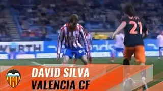 LOS MEJORES GOLES Y REGATES DE DAVID SILVA EN EL VALENCIA CF