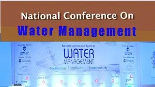 National Conference-cum-awards On Water Management