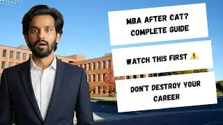 Life After CAT: What to Do After the Exam | MBA Reality No One Tells You #yourmbamentor #abhishek