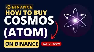 How To Buy ATOM On Binance |Buy Cosmos Binance #BinanceTutorial #Binance #Cosmos #ATOM #CosmosCrypto