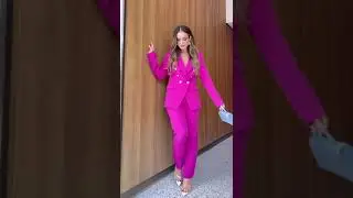 Blazer Alfaiataria F&uacute;csia Balmain Milalai