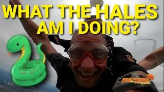 What the Hales is more DANGEROUS, Sky Diving or Python Hunting? Unbelievable Fun in Florida!