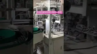 Full Automatic Plastic Pants Hanger Hook Inserting and Clip Assembling Machine
