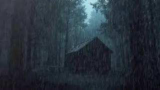 Rain Sounds for Sleeping 10 Hours - Sleep FAST with Heavy Rain, No Ads
