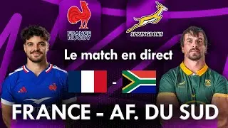 FRANCE - AFRIQUE DU SUD : Le Match en direct ! (Rugby)