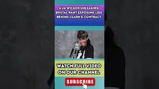 A'ja Wilson UNLEASHES Brutal Rant Exposing LIES Behind Clark's Contract