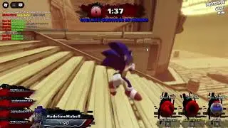 Sonic the Hedgehog vs the minion swarm