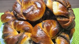 Булочки с МАКОМ. НЕРЕАЛЬНО вкусные Булочки.