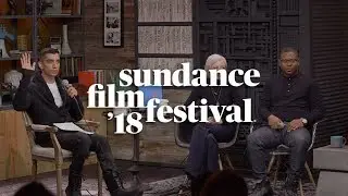 Cinema Cafe with Andrea Riseborough, Jason Mitchell & Moderator Tim Kash