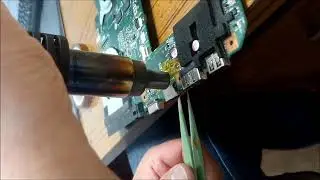 Перепайка разьема HDMI