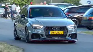 Cars Leaving a Car Meet!