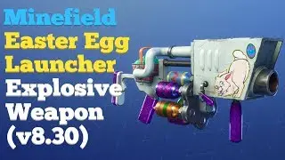 Minefield Easter Egg Launcher Explosive Weapon (v8.30) | Fortnite Save the World