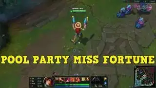 Pool Party Miss Fortune Skin | LoL Skin Review [HD] [Ger]