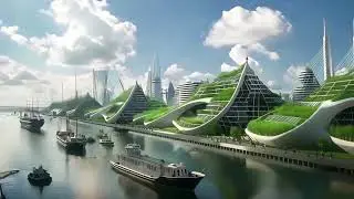 Metaverse Future City in 4K &ndash; AI Generated Virtual World | Sci Fi Urban Life, Holograms & Smart Tech