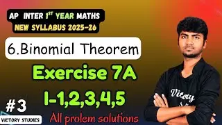 Binomial Theorem Exercise 7 a Class 11 | Exercise 7A Class 11 Maths | Exercise 7A Class 11 Maths |