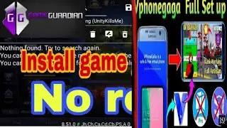 script free fire । Game guardian Setup Video। Vphone gaga setup । gameguardian setup complete detail