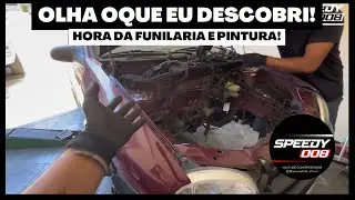 Todo CORSA e CELTA ACONTECE ESSE PROBLEMA! Retirando o motor 2.0 - HORA DA FUNILARIA E PINTURA!!