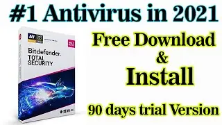 Bitdefender Total Security Trial Version |90 days | 30 days || #1 Antivirus Solution for PC in 2021