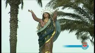 LOS ALCÁZARES PROCESIÓN MARÍTIMO TERRESTRE NTRA  SRA  DE LA ASUNCIÓN