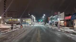 Ghost town in Anchorage, Alaska