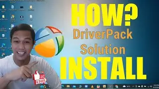 Paano mag install ng driverpack solution how to install driverpack solution