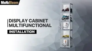 MoNiBloom - Display Case - A01-SC-002-T5-GY - Assembly/Installation Guide