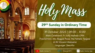 Sesotho Mass | 29th Sunday of the Year |19 October 2025