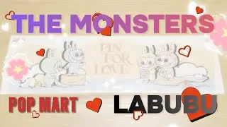 NEW POP MART LABUBU Pin for LOVE 💖 | New Release Blind Box