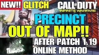 INFINITE WARFARE COD IW GLITCH *PRECINCT* OUT OF MAP WALLBREACH GOD MODE PS4 XB1 PC