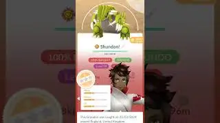 Shundo Groudon in pokemon go! #pokemongo #pokemon #shinypokemon #shundo