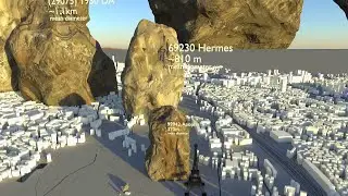 Asteroids Size Comparison   2020