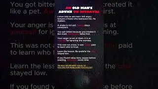 An Old Man's Advice On Betrayal #wisdom #advice #betrayal #shorts #viral #trending #shortvideo #fyp